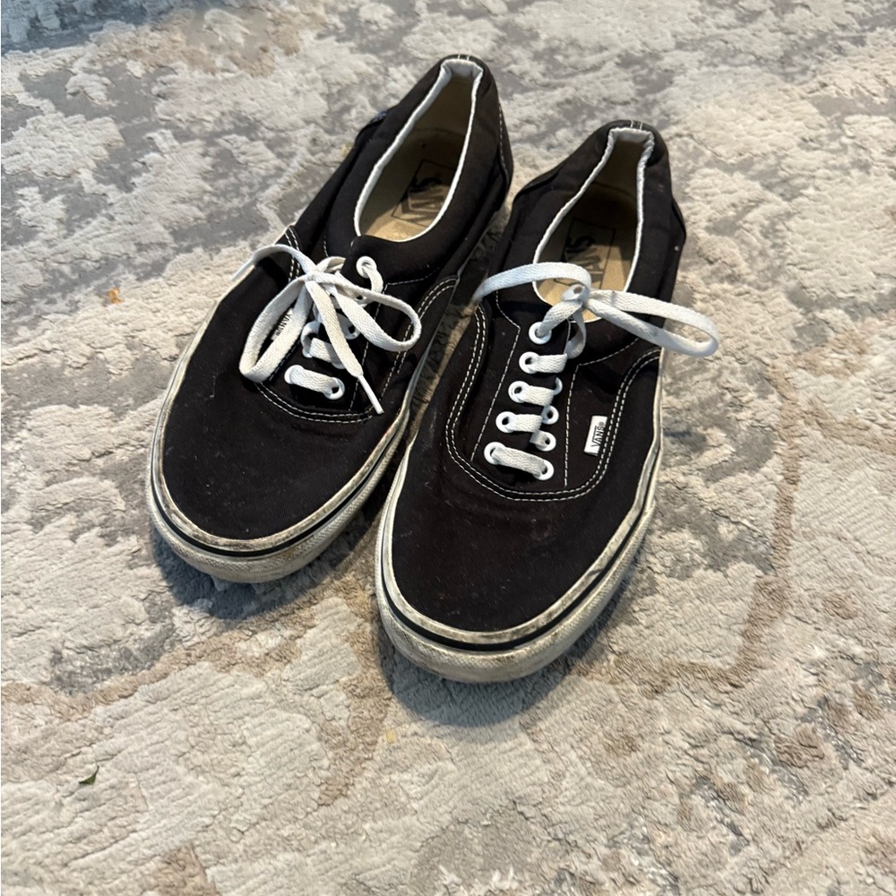 Vans Black and White Sneakers